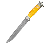Нож Пластун из дамасской стали Нож Пластун из дамасской стали купить koval-knife.shop